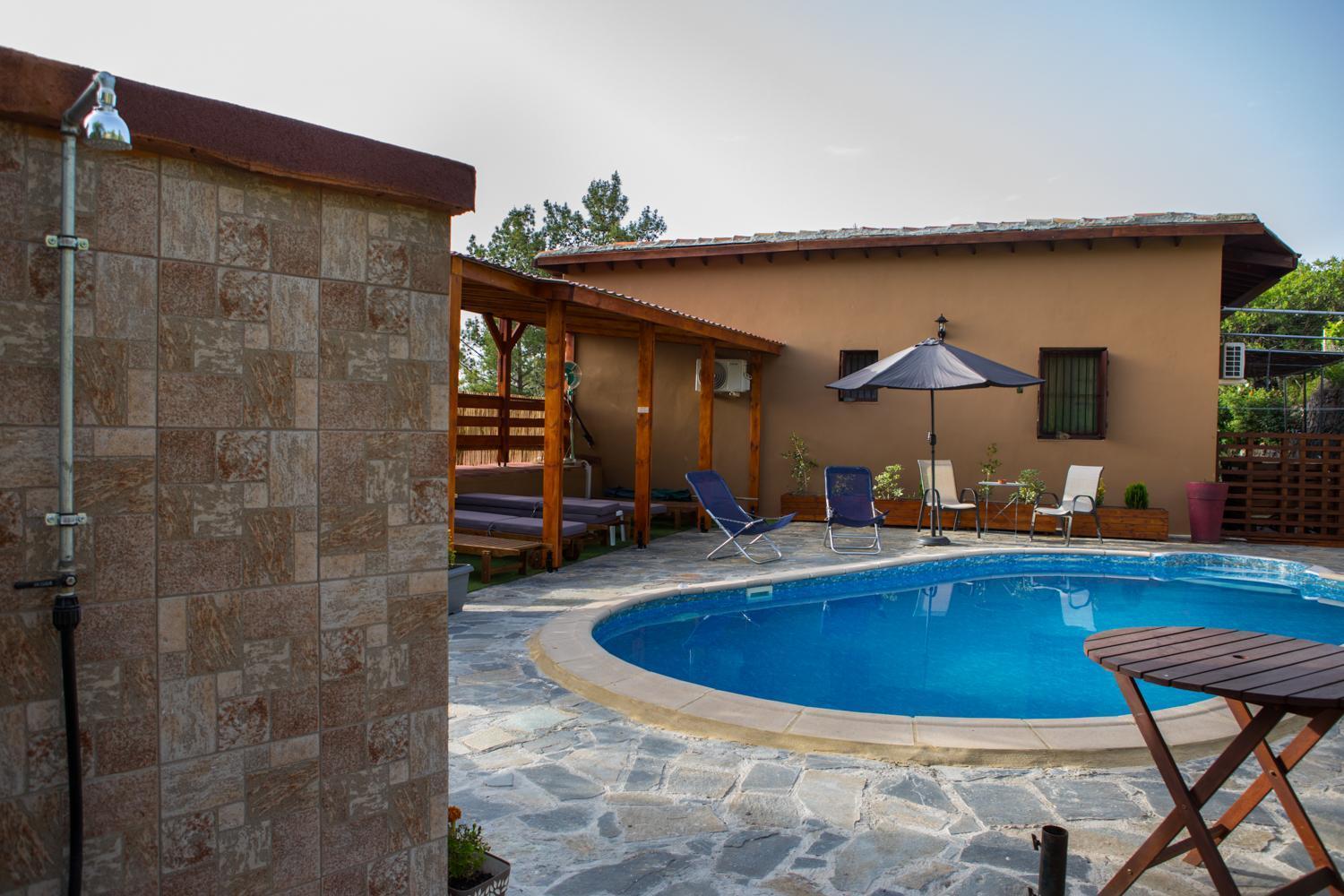 Fikardou Chalets Phicardou Exterior foto